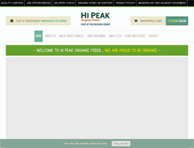 Tablet Screenshot of hipeak.co.uk